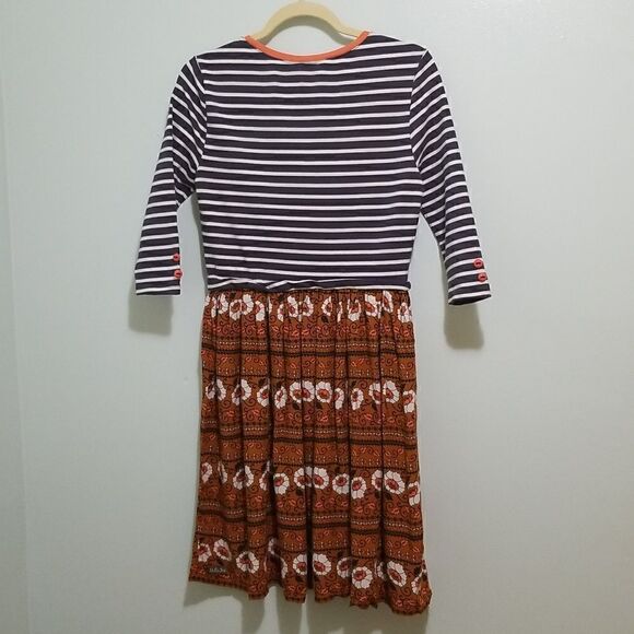Matilda Jane, striped and floral dress. Size S. - Picture 5 of 5